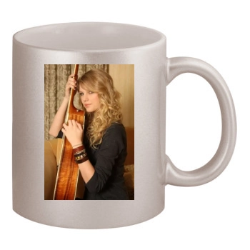 Taylor Swift 11oz Metallic Silver Mug