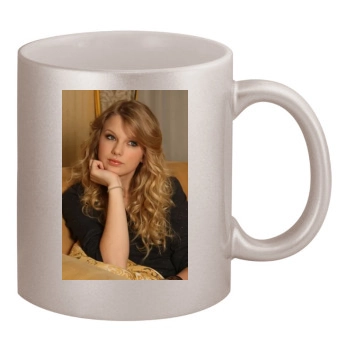 Taylor Swift 11oz Metallic Silver Mug