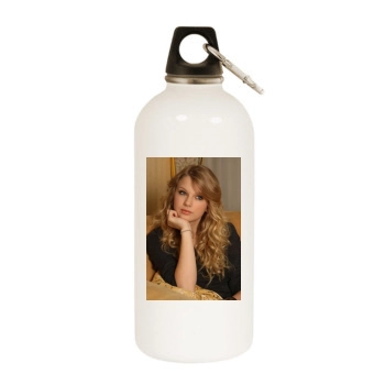 Taylor Swift White Water Bottle With Carabiner