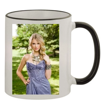 Taylor Swift 11oz Colored Rim & Handle Mug