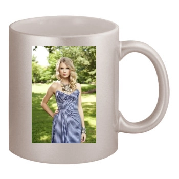 Taylor Swift 11oz Metallic Silver Mug