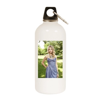 Taylor Swift White Water Bottle With Carabiner