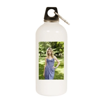 Taylor Swift White Water Bottle With Carabiner