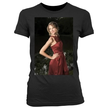 Taylor Swift Women's Junior Cut Crewneck T-Shirt