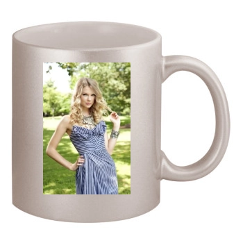 Taylor Swift 11oz Metallic Silver Mug