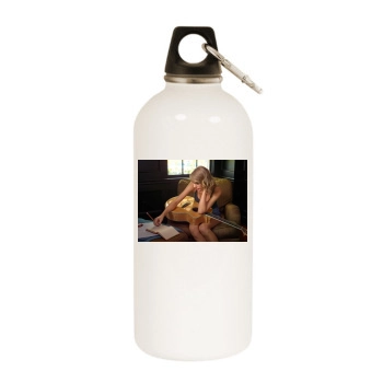 Taylor Swift White Water Bottle With Carabiner