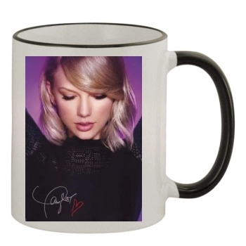 Taylor Swift 11oz Colored Rim & Handle Mug