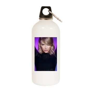 Taylor Swift White Water Bottle With Carabiner