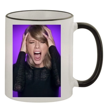 Taylor Swift 11oz Colored Rim & Handle Mug