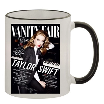 Taylor Swift 11oz Colored Rim & Handle Mug