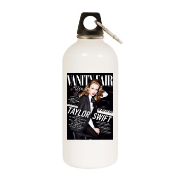 Taylor Swift White Water Bottle With Carabiner