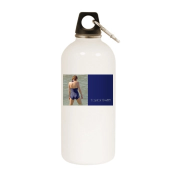 Taylor Swift White Water Bottle With Carabiner