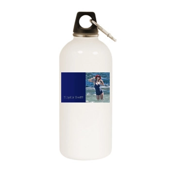 Taylor Swift White Water Bottle With Carabiner