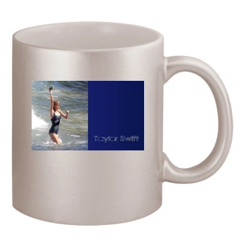 Taylor Swift 11oz Metallic Silver Mug