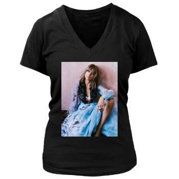 Taylor Swift Women's Deep V-Neck TShirt