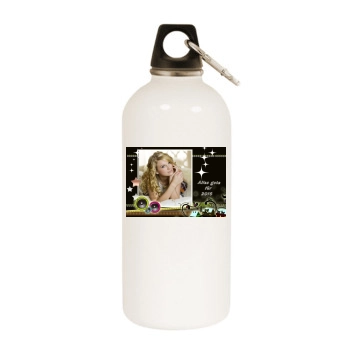 Taylor Swift White Water Bottle With Carabiner