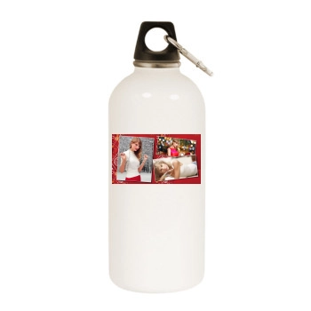 Taylor Swift White Water Bottle With Carabiner