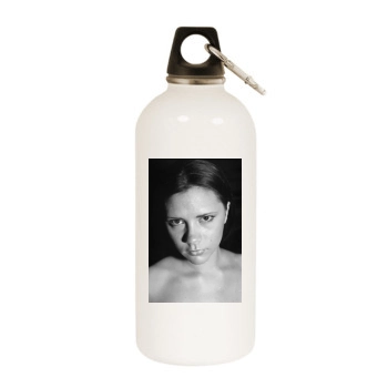 Victoria Beckham White Water Bottle With Carabiner