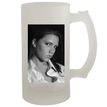 Victoria Beckham 16oz Frosted Beer Stein