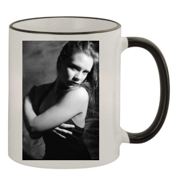 Victoria Beckham 11oz Colored Rim & Handle Mug