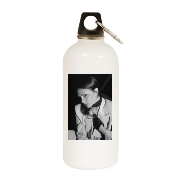 Victoria Beckham White Water Bottle With Carabiner