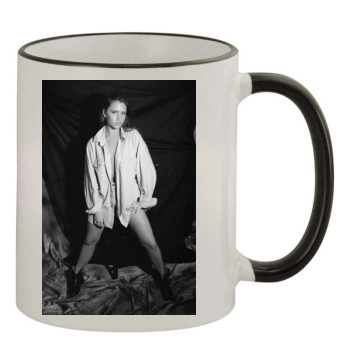 Victoria Beckham 11oz Colored Rim & Handle Mug