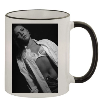 Victoria Beckham 11oz Colored Rim & Handle Mug