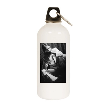 Victoria Beckham White Water Bottle With Carabiner