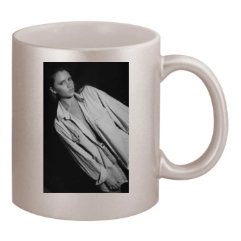 Victoria Beckham 11oz Metallic Silver Mug