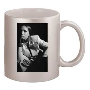 Victoria Beckham 11oz Metallic Silver Mug