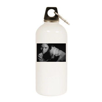 Victoria Beckham White Water Bottle With Carabiner