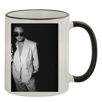 Victoria Beckham 11oz Colored Rim & Handle Mug