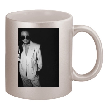 Victoria Beckham 11oz Metallic Silver Mug