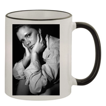 Victoria Beckham 11oz Colored Rim & Handle Mug