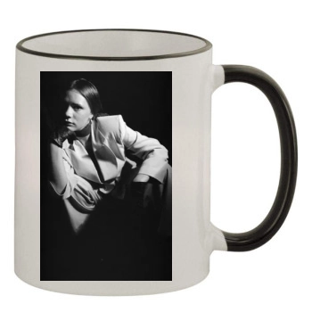 Victoria Beckham 11oz Colored Rim & Handle Mug