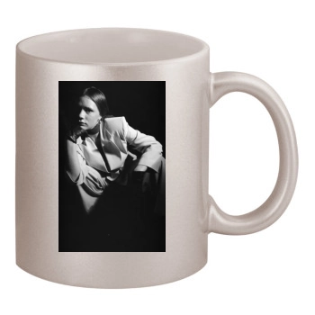 Victoria Beckham 11oz Metallic Silver Mug