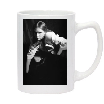 Victoria Beckham 14oz White Statesman Mug