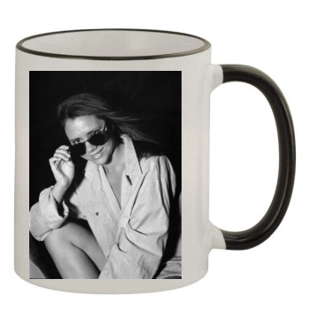 Victoria Beckham 11oz Colored Rim & Handle Mug