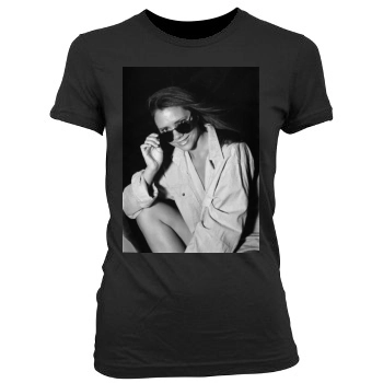 Victoria Beckham Women's Junior Cut Crewneck T-Shirt