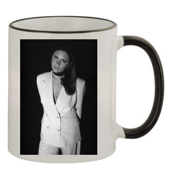 Victoria Beckham 11oz Colored Rim & Handle Mug