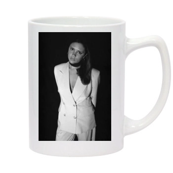 Victoria Beckham 14oz White Statesman Mug