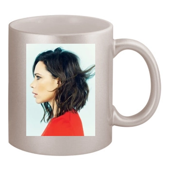 Victoria Beckham 11oz Metallic Silver Mug