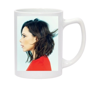 Victoria Beckham 14oz White Statesman Mug