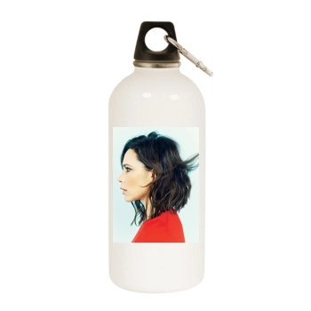 Victoria Beckham White Water Bottle With Carabiner