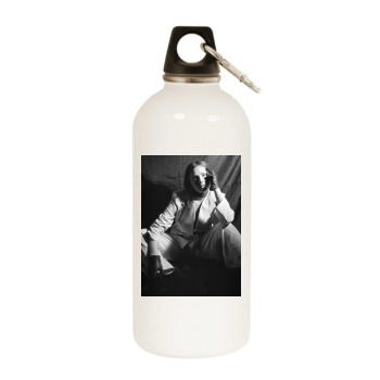 Victoria Beckham White Water Bottle With Carabiner