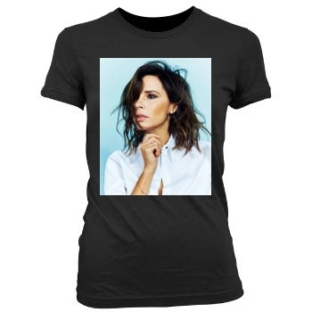 Victoria Beckham Women's Junior Cut Crewneck T-Shirt