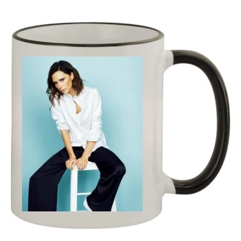 Victoria Beckham 11oz Colored Rim & Handle Mug