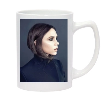 Victoria Beckham 14oz White Statesman Mug