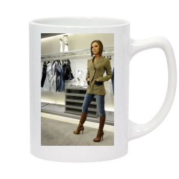 Victoria Beckham 14oz White Statesman Mug