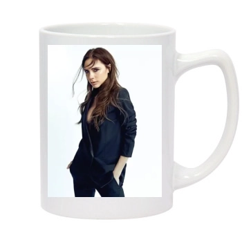 Victoria Beckham 14oz White Statesman Mug